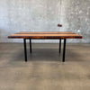 Milo Baughman For Directional Mixed Woods Dining Table