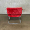 All Original 70's Steelcase Cantilever Chair In Burnt Orange