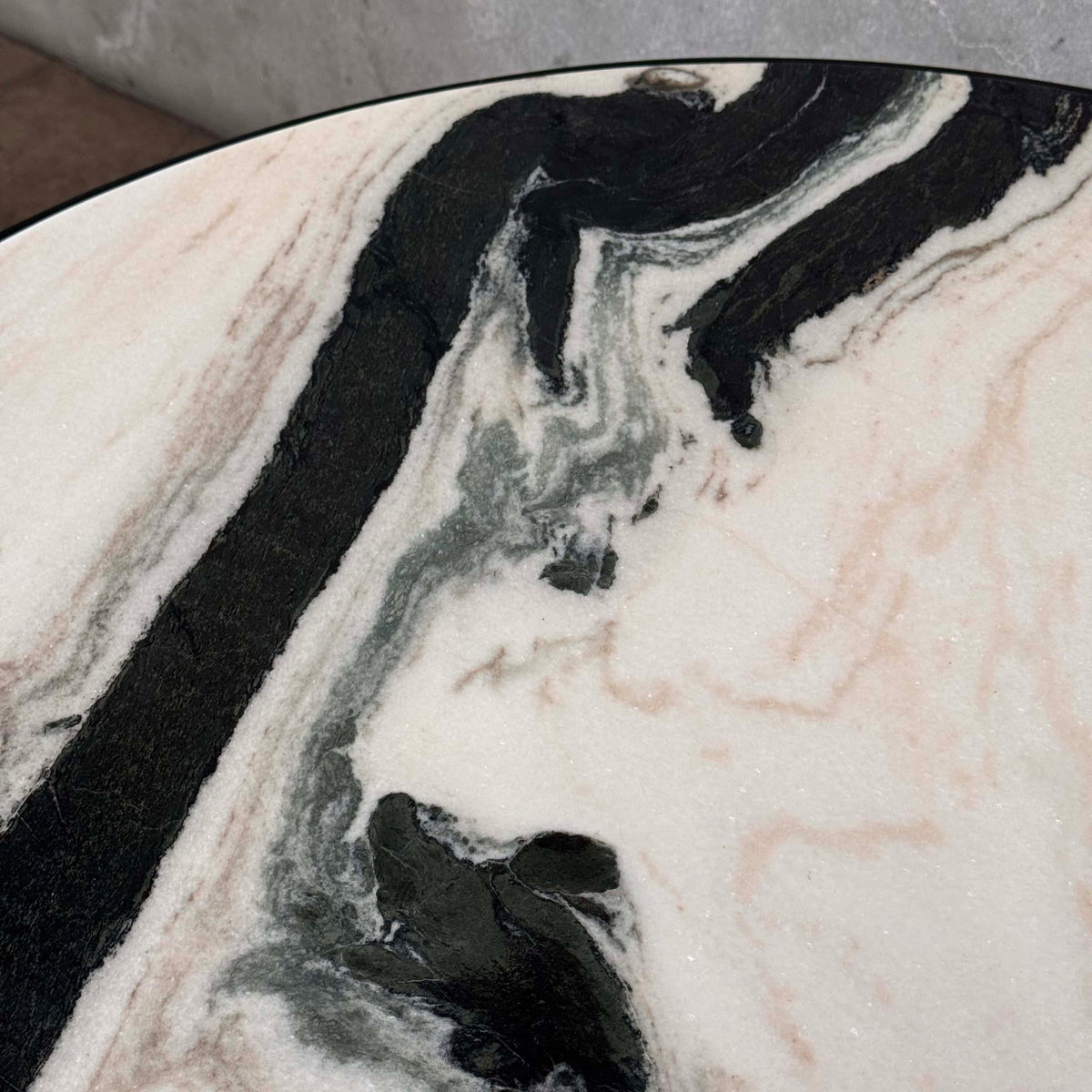 Josef Hoffmann Dining Table With Custom Quartz Top