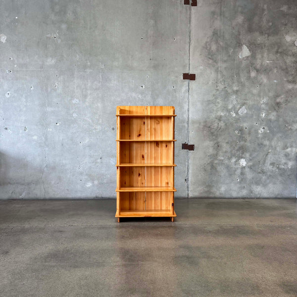 Pine Bookcase In The Style Of Maison Regain #1