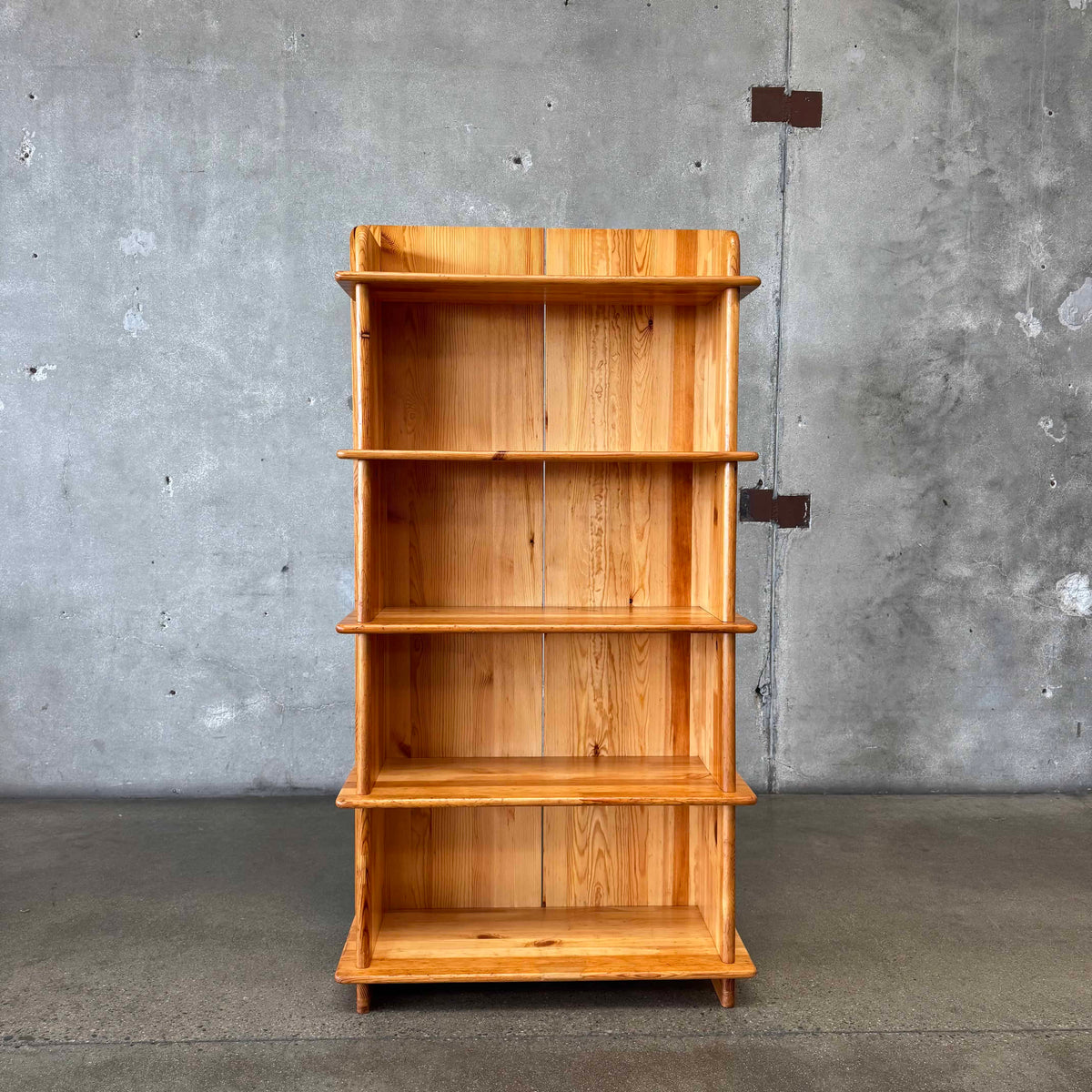 Pine Bookcase In The Style Of Maison Regain #2
