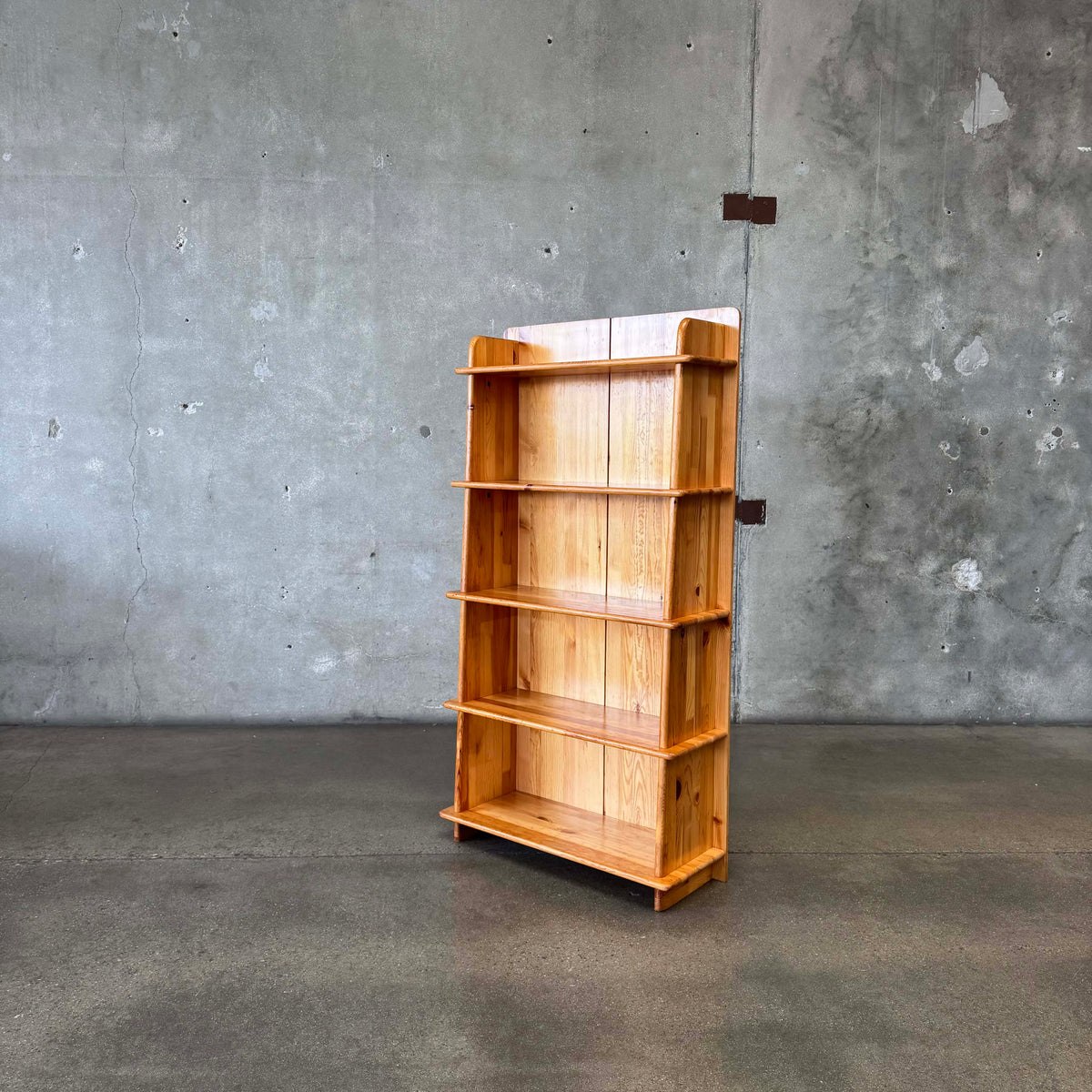 Pine Bookcase In The Style Of Maison Regain #2