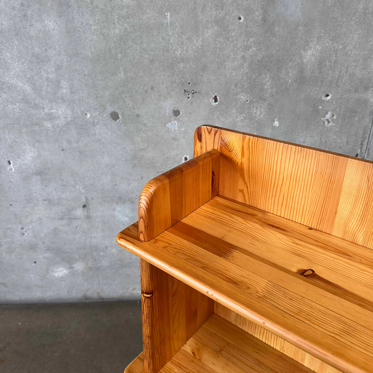 Pine Bookcase In The Style Of Maison Regain #2