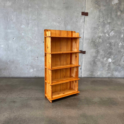 Pine Bookcase In The Style Of Maison Regain #2