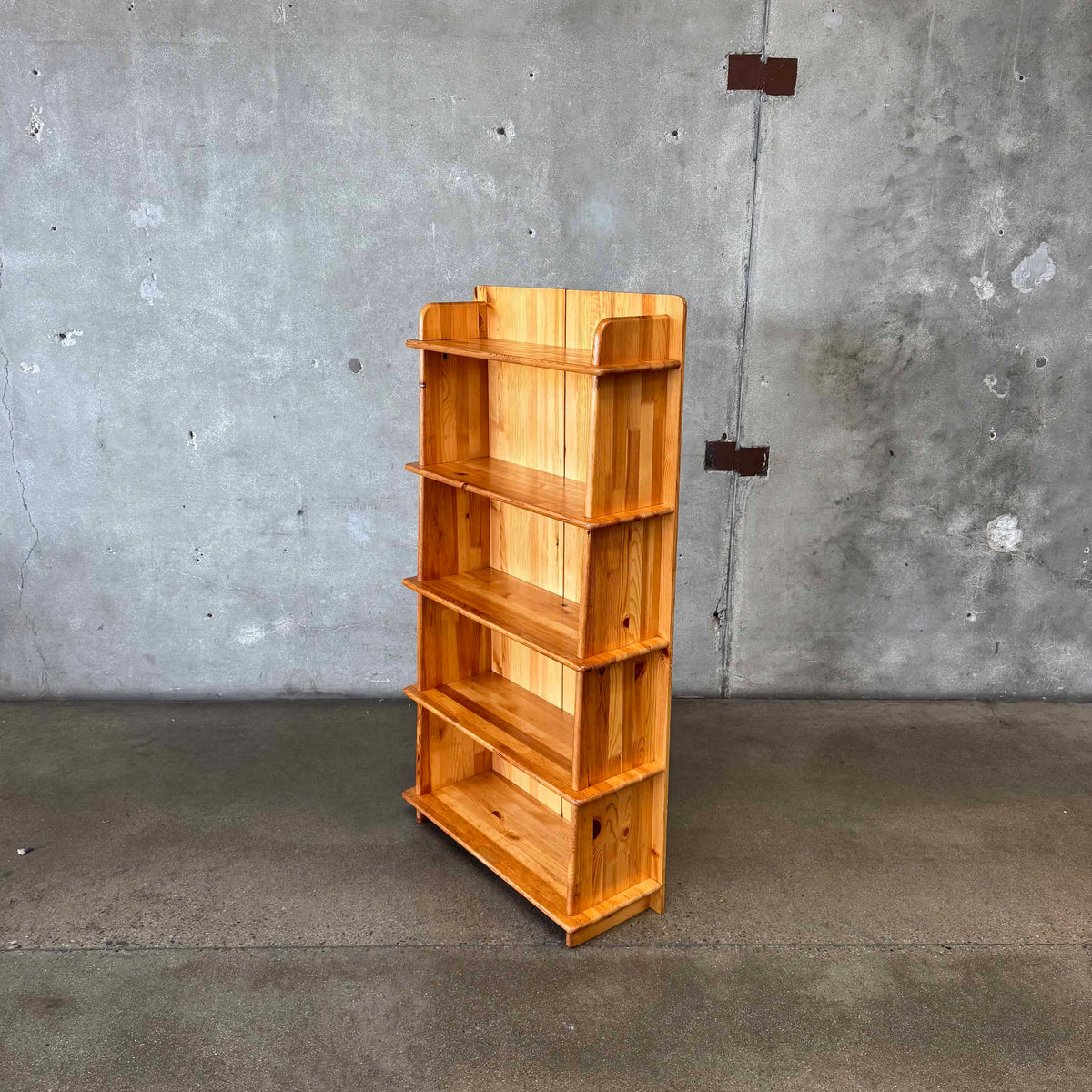 Pine Bookcase In The Style Of Maison Regain #2