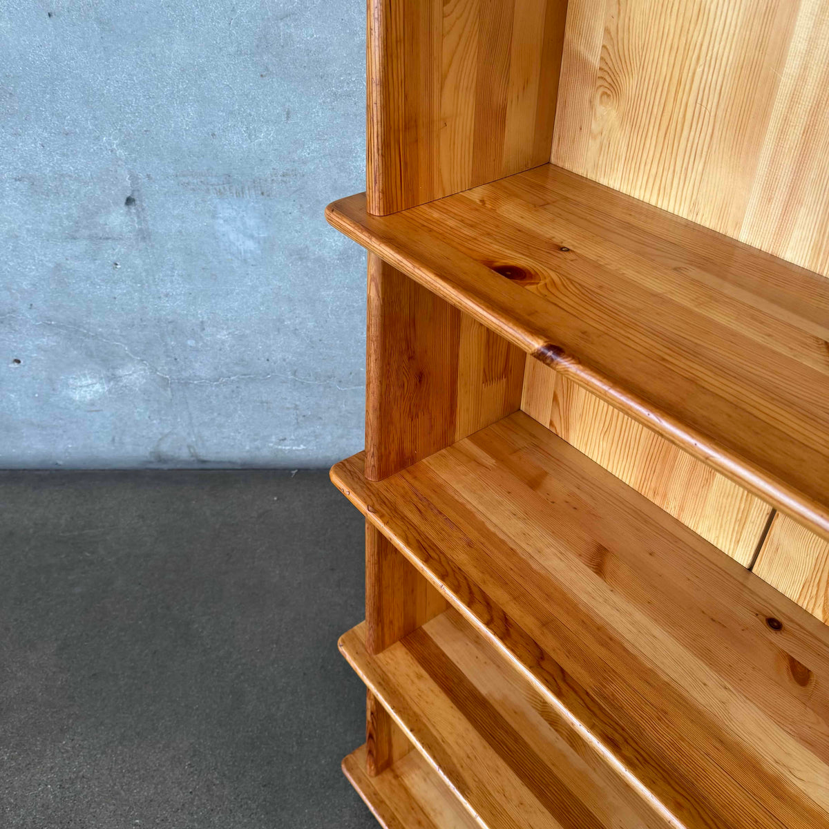 Pine Bookcase In The Style Of Maison Regain #2