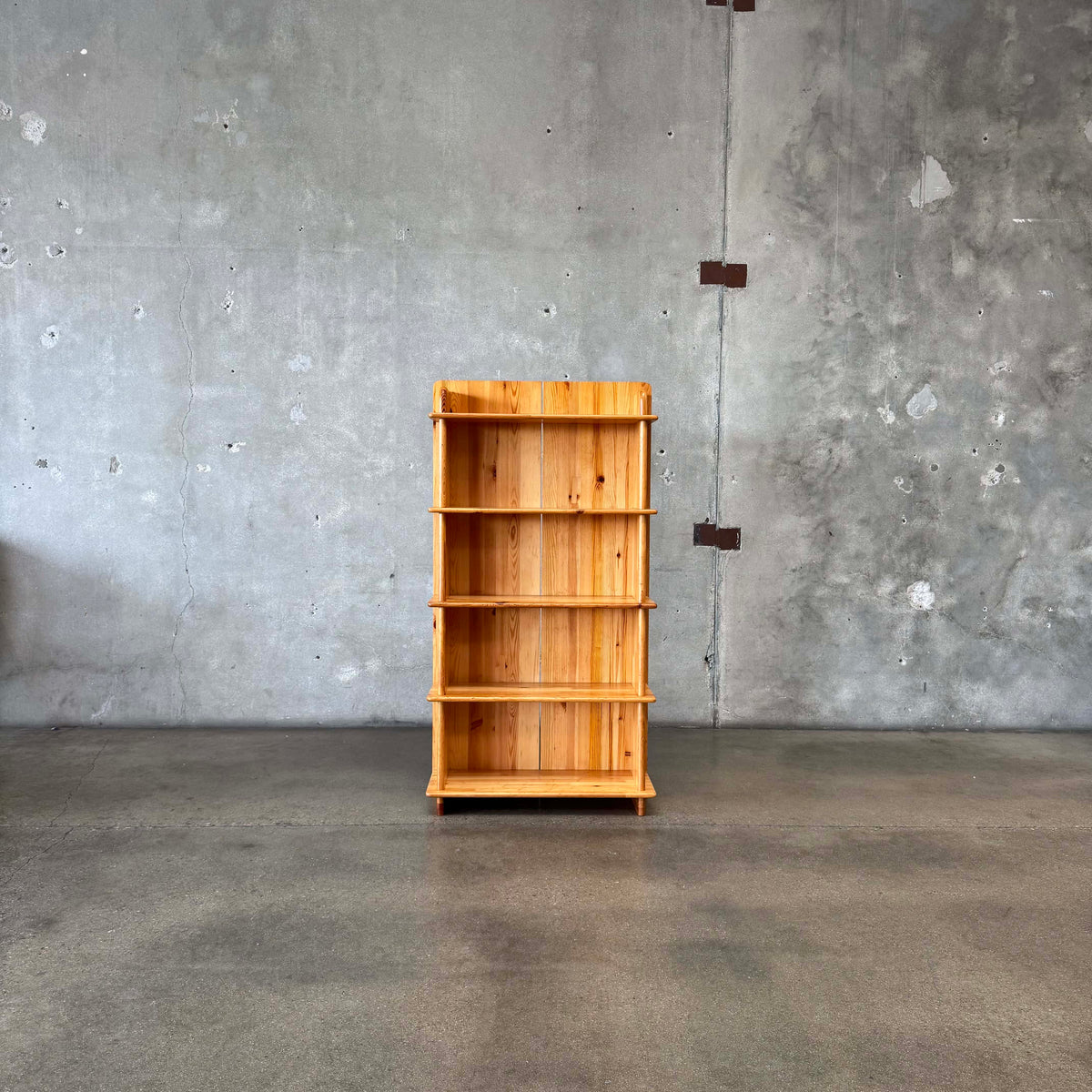 Pine Bookcase In The Style Of Maison Regain #3
