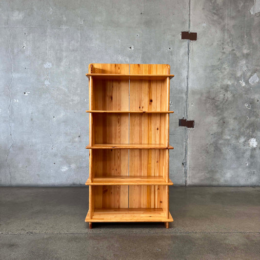 Pine Bookcase In The Style Of Maison Regain #3
