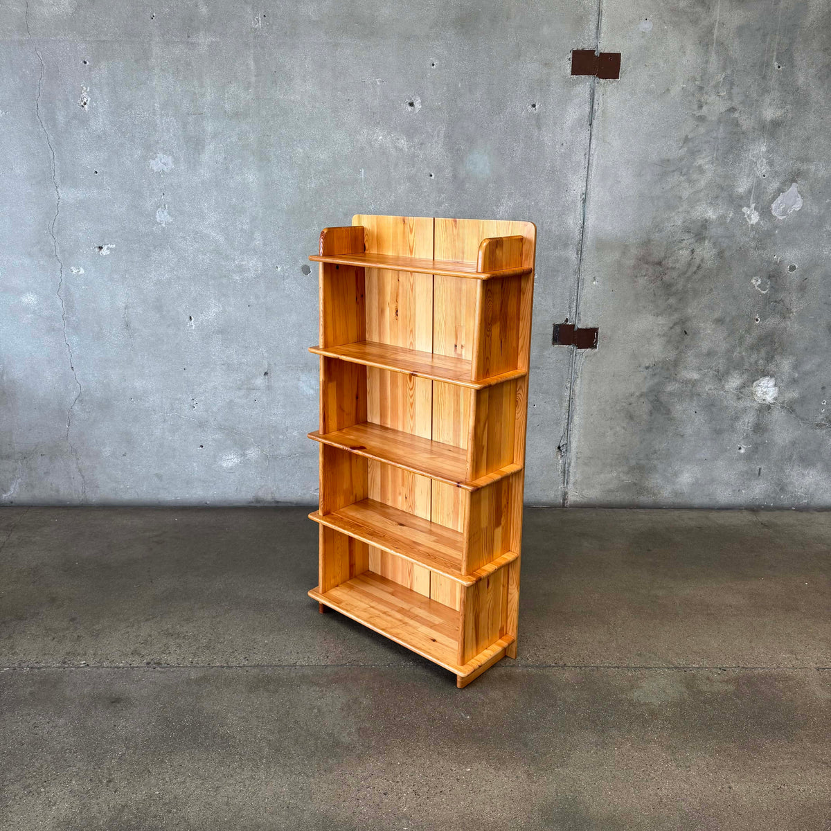 Pine Bookcase In The Style Of Maison Regain #3