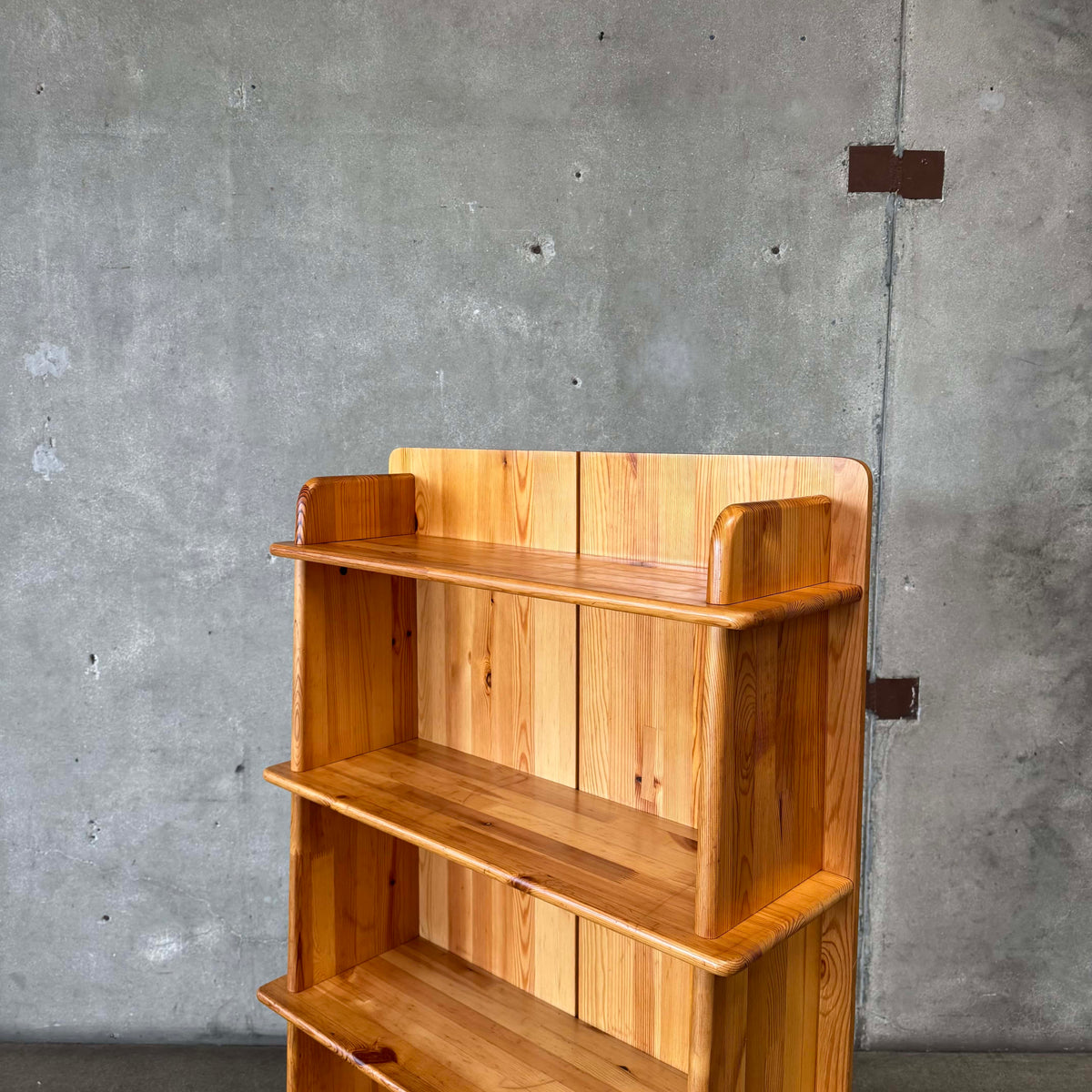 Pine Bookcase In The Style Of Maison Regain #3