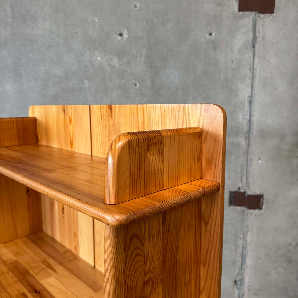 Pine Bookcase In The Style Of Maison Regain #3