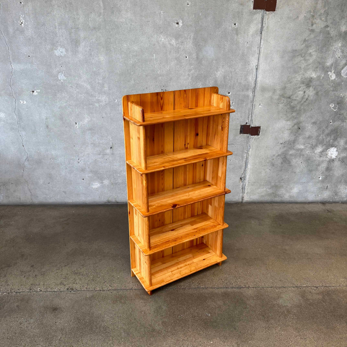 Pine Bookcase In The Style Of Maison Regain #3