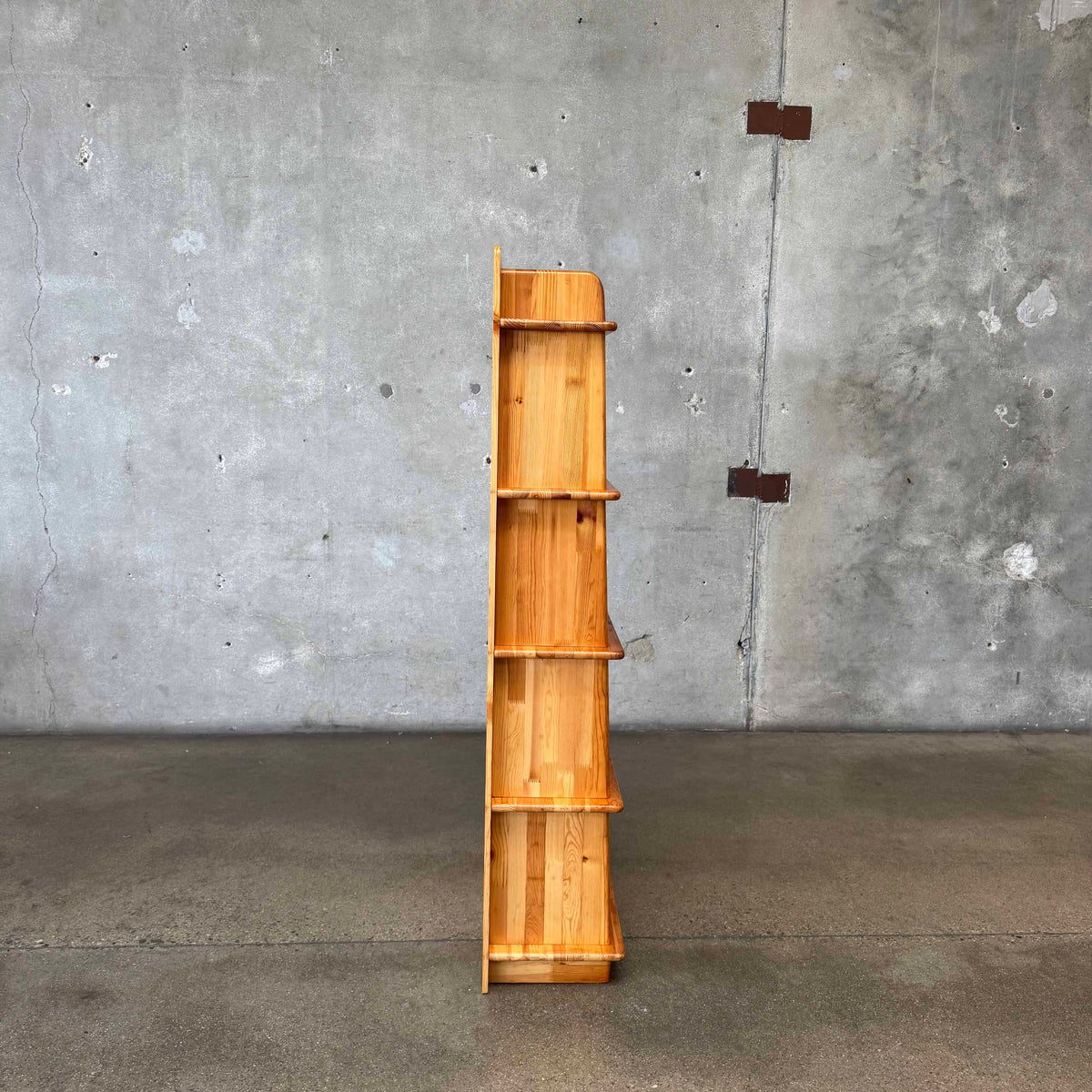 Pine Bookcase In The Style Of Maison Regain #3