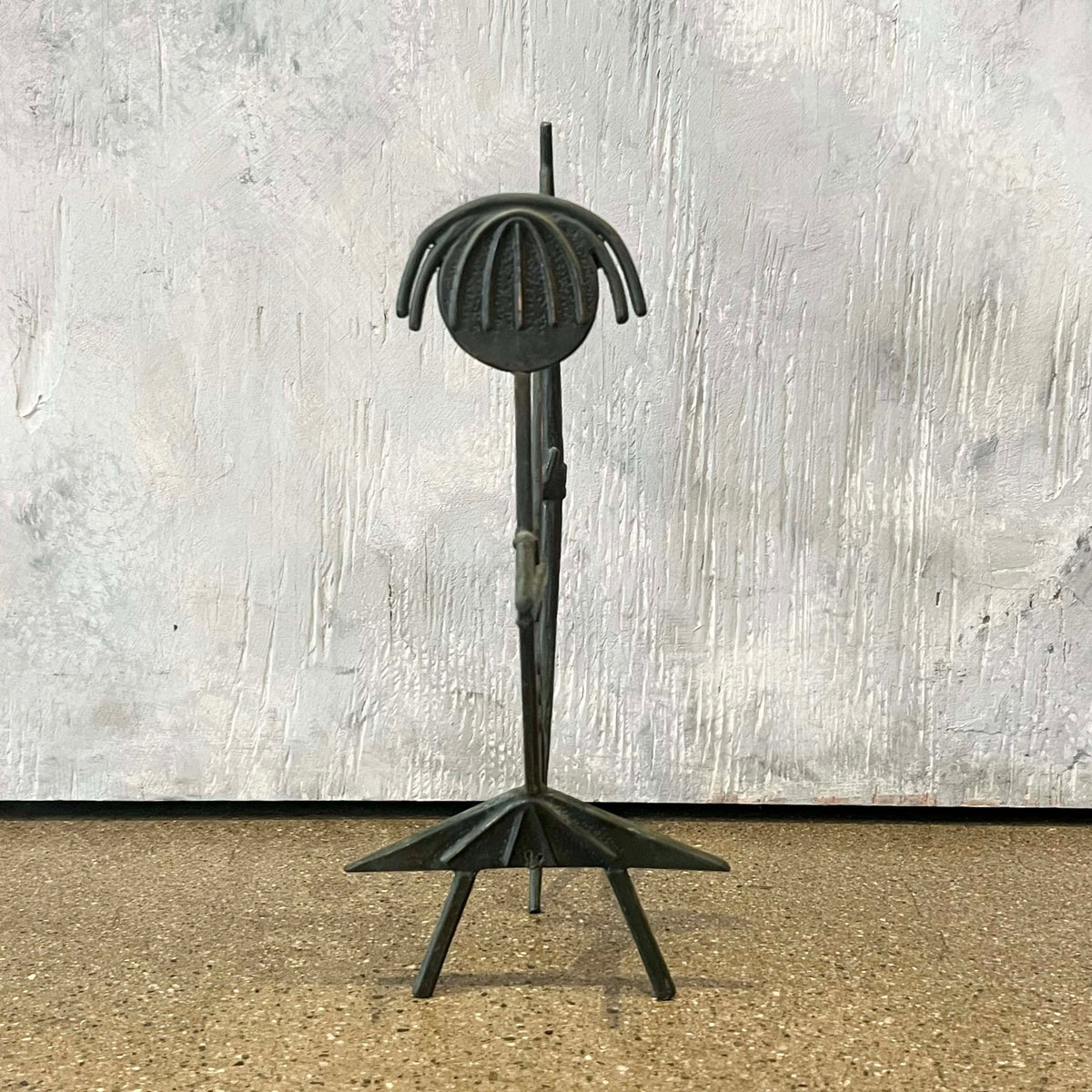 Vintage Mid Century Modern Sculptre By Janos Percz Designed & Made in Hungary