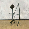 Vintage Mid Century Modern Sculptre By Janos Percz Designed & Made in Hungary