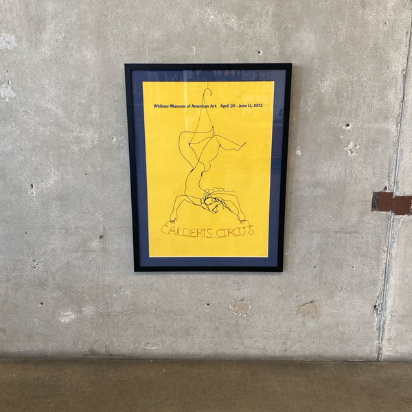 Alexander Calder Poster "Calder Circus" Whitney Museum