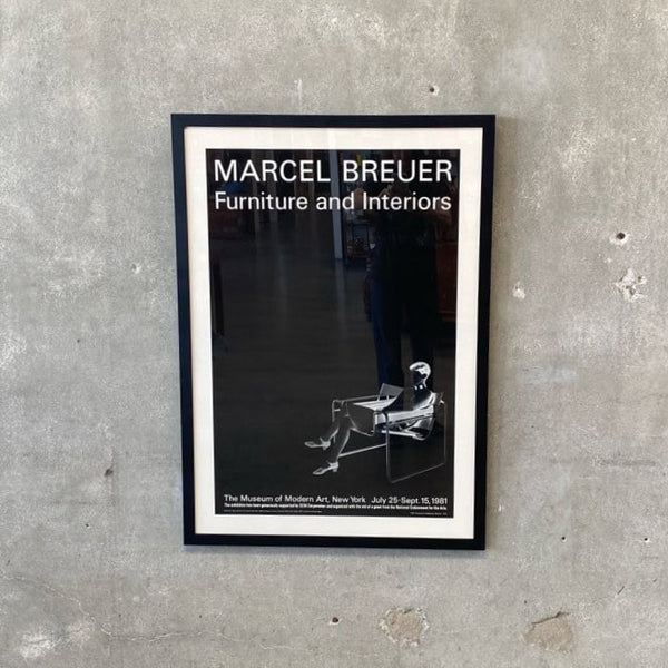 Marcel Breuer Furniture & Interiors Poster 1981