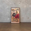 Vintage Bullfight Poster w/ Wood Frame