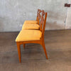 Set of Three Mid Century Modern Side Chairs By John Van Koert