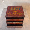 1920's Rit Dye Counter Display With Three Drawers