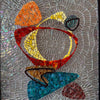 Retro Mosaic Glass Art by J. Carroll