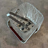 HOYA Glacier Crystal Ice Bucket w/ Tongs & Stainless Strainer - Made in Japan
