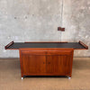 Vintage John Stuart Bar Cart in Walnut