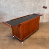 Vintage John Stuart Bar Cart in Walnut