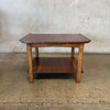 1964 Lane Walnut 2-Tier End Table