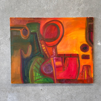 1980's California Art Gordon Virario Acrylic