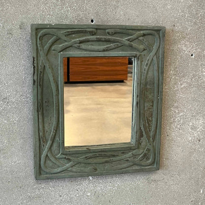 Celtic Style Mirror With Concrete Frame