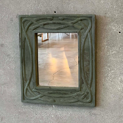 Celtic Style Mirror With Concrete Frame