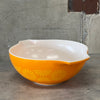 Vintage Pyrex #444 Sunflower Orange Four Quart Cinderella Mixing Bowl