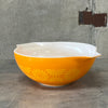 Vintage Pyrex #444 Sunflower Orange Four Quart Cinderella Mixing Bowl