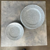Set of 16 Mikasa Ultra Stone Gray Dinner & Salad Plates