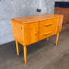Rare Vintage Solid Wood Credenza By Heywood Wakefield
