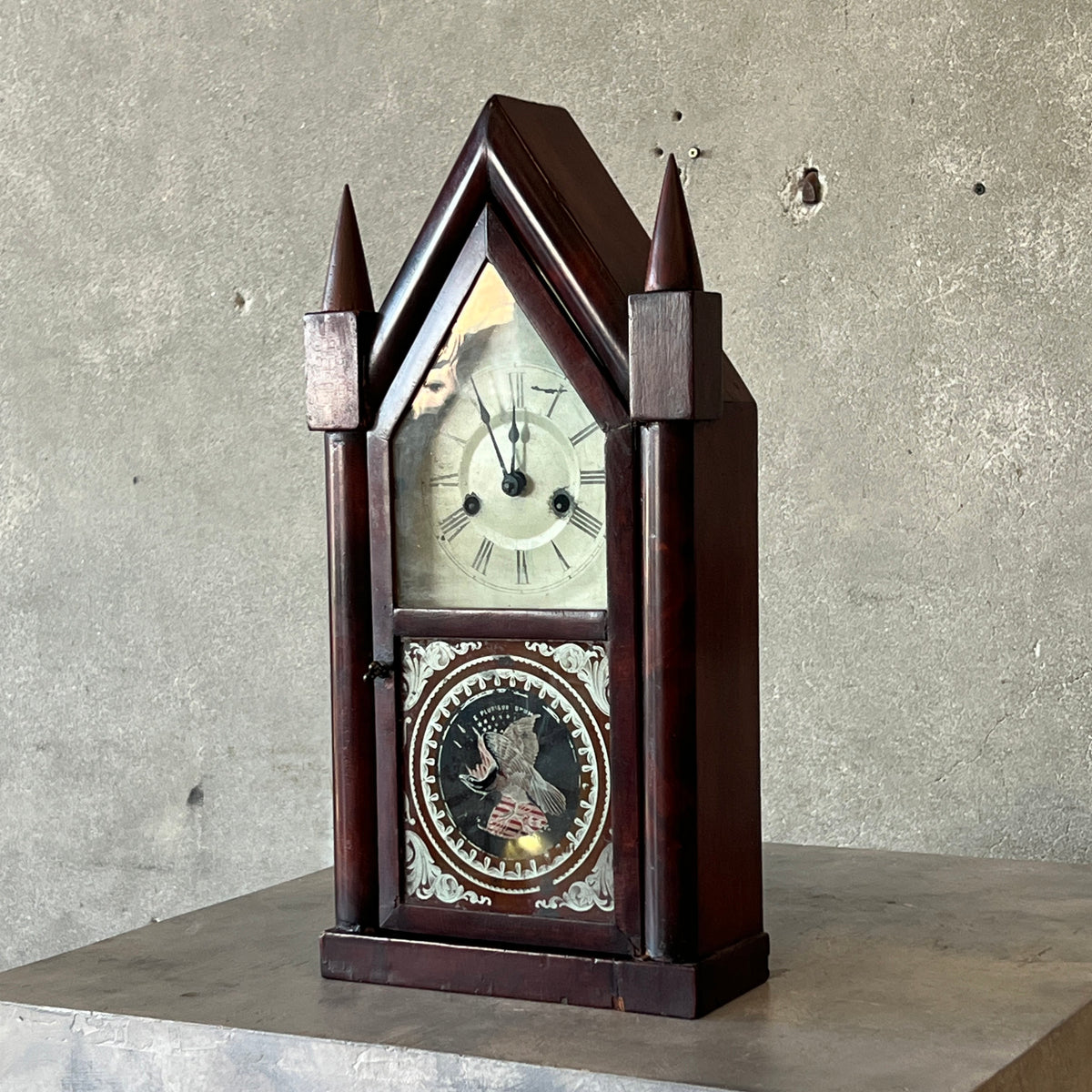 Mid Century (19th Century) Atkins Clock Company