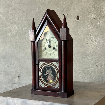 Mid Century (19th Century) Atkins Clock Company