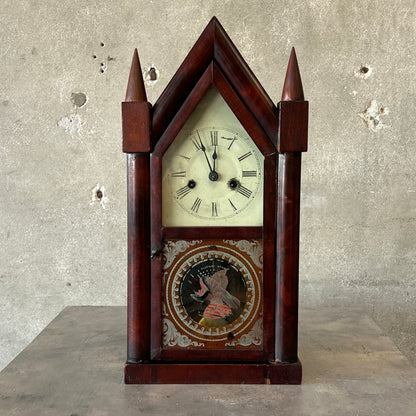 Mid Century (19th Century) Atkins Clock Company