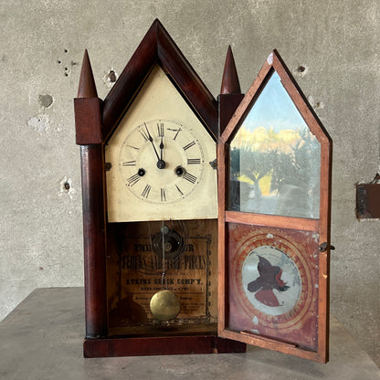 Mid Century (19th Century) Atkins Clock Company