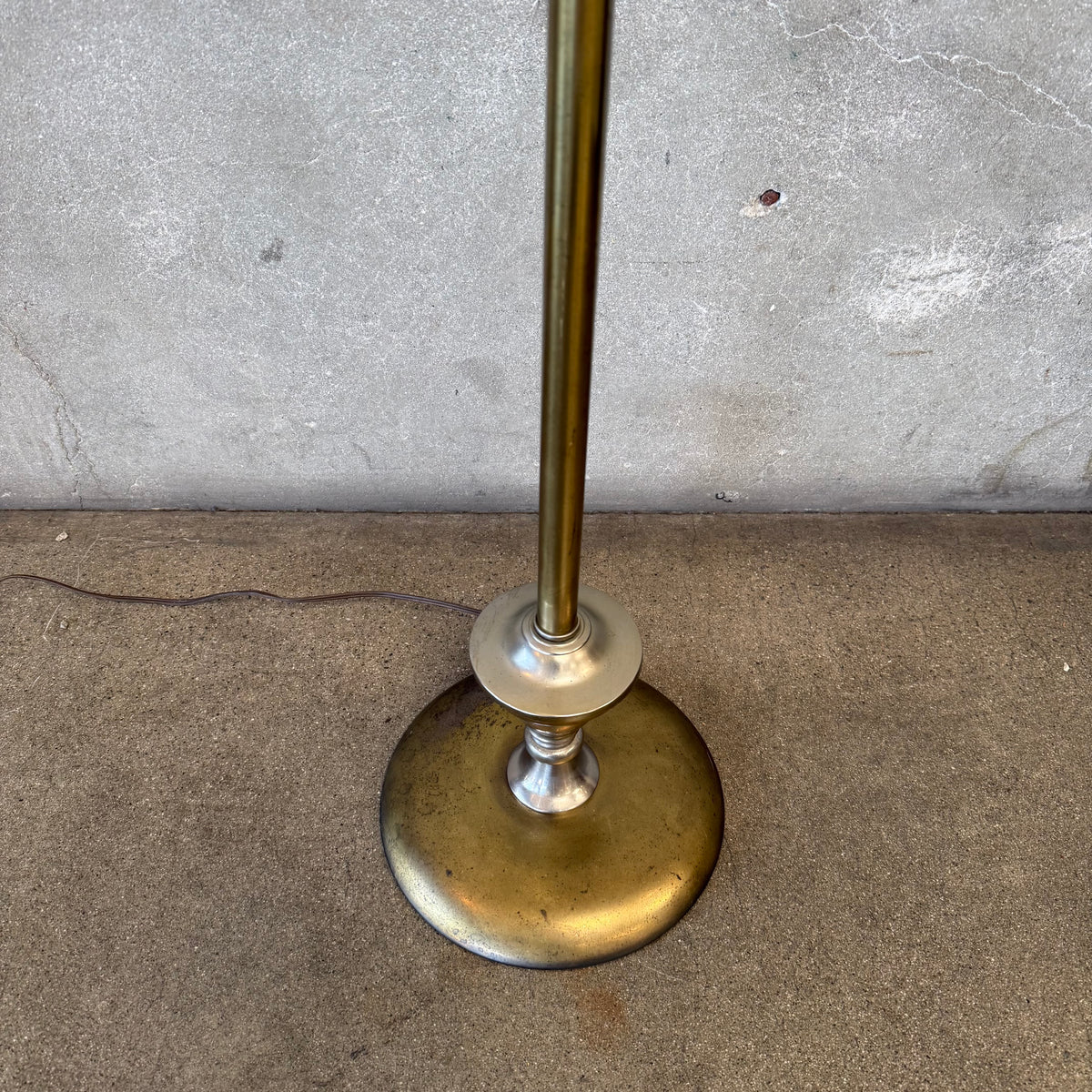 Mid Century Modern Brass Floor Lamp