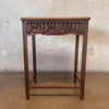 Set of Four Vintage JL George Hand Carved Nesting Tables