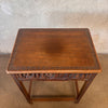 Set of Four Vintage JL George Hand Carved Nesting Tables