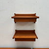 Pair of Teak Floating Nightstands/Shelves by Børge Mogensen
