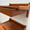 Pair of Teak Floating Nightstands/Shelves by Børge Mogensen