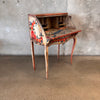 Peter Hunt Folk Art 1940's Hand Painted Desk/Secretary