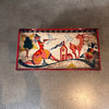 Peter Hunt Folk Art 1946 Bench - Side Table Hand Painted