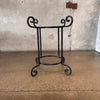 Black Wrought Iron Stand