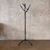 Metal Tree Trunk Coat Rack