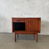 Jack Cartwright for Founders Mid Century Walnut Nightstand